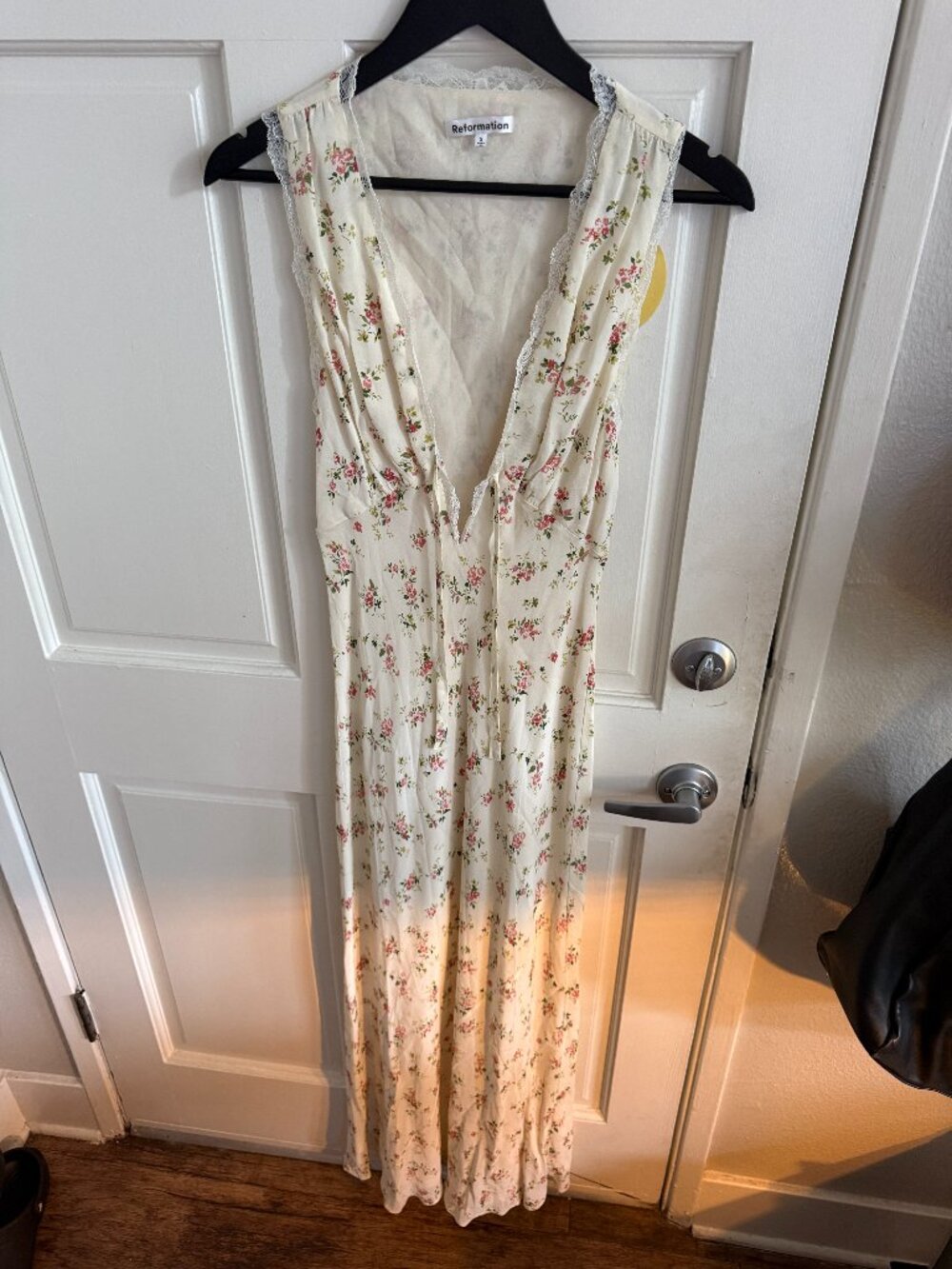 Reformation Floral Maxi Dress – Size Small